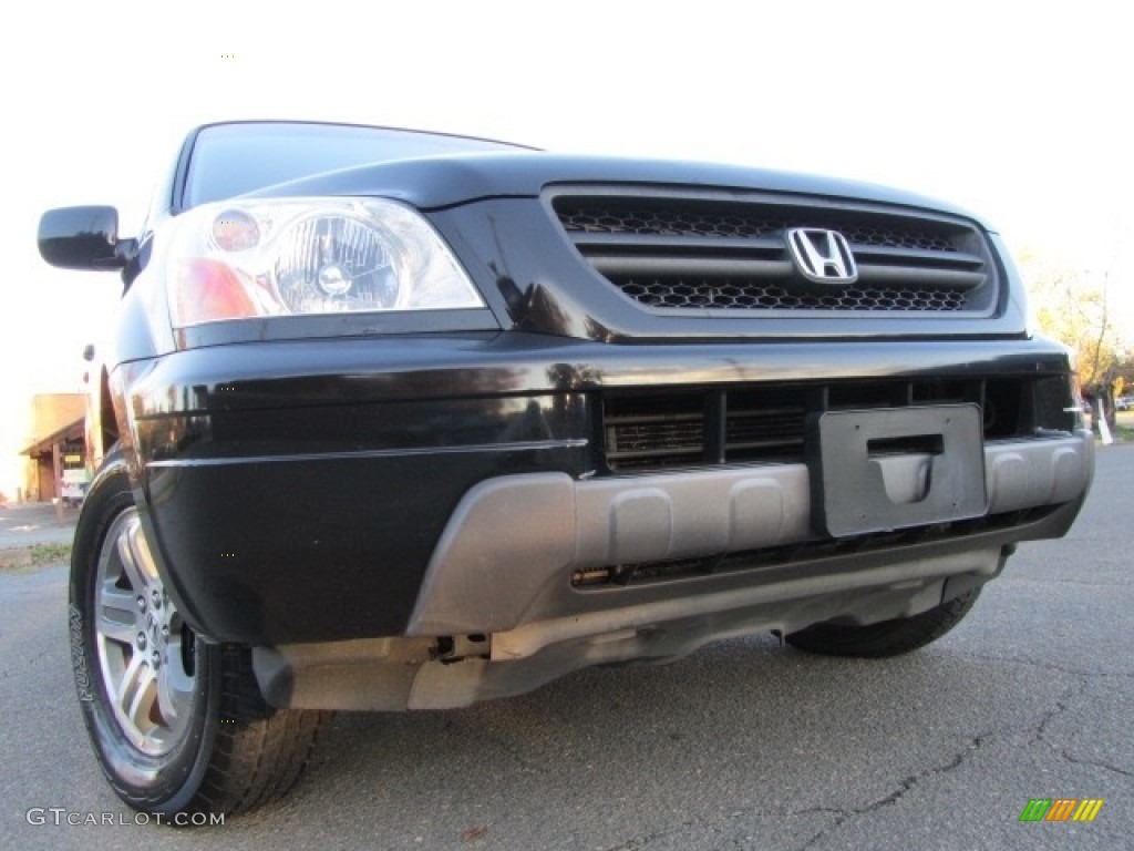 2005 Pilot EX-L 4WD - Nighthawk Black Pearl / Gray photo #1