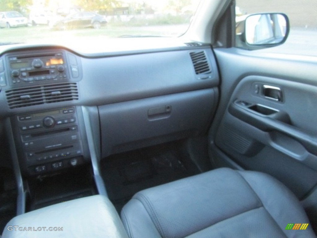 2005 Pilot EX-L 4WD - Nighthawk Black Pearl / Gray photo #14