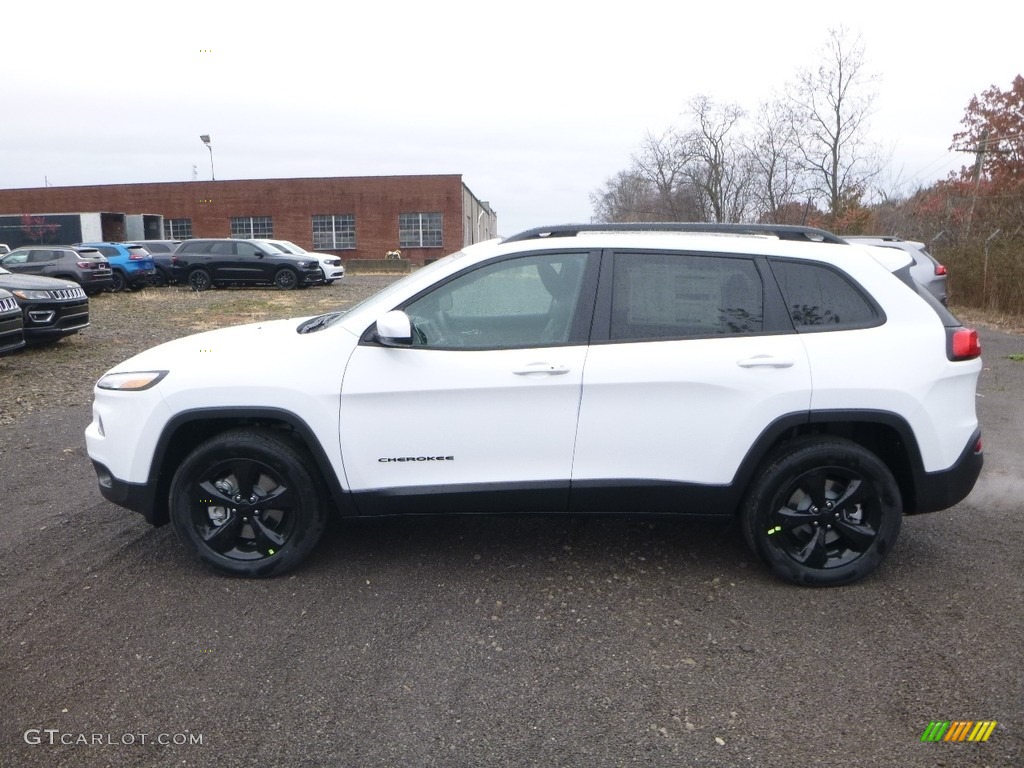 2018 Cherokee Limited 4x4 - Bright White / Black photo #2