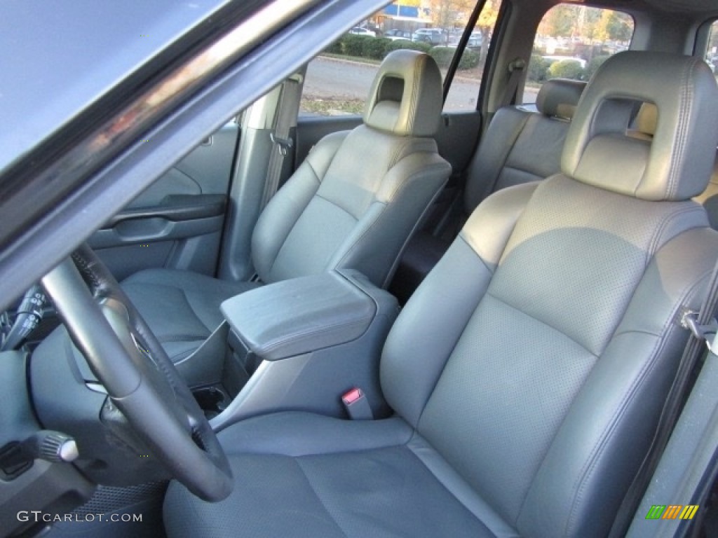 2005 Pilot EX-L 4WD - Nighthawk Black Pearl / Gray photo #18