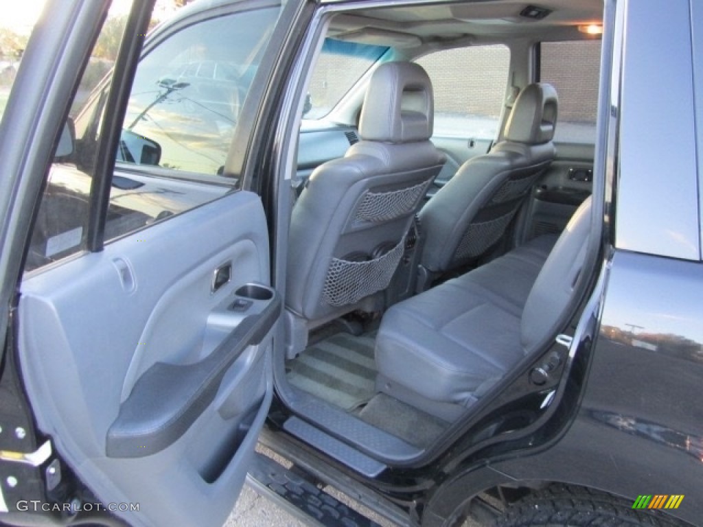 2005 Pilot EX-L 4WD - Nighthawk Black Pearl / Gray photo #19