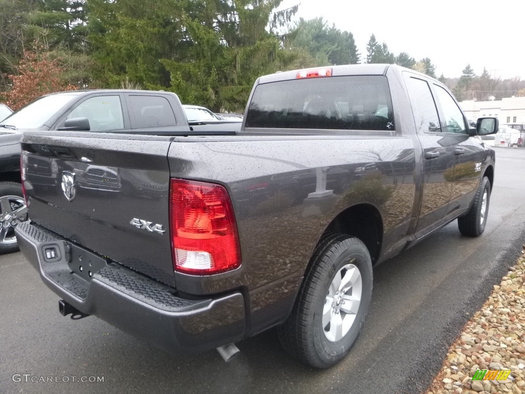 2018 1500 Express Quad Cab 4x4 - Granite Crystal Metallic / Black/Diesel Gray photo #4