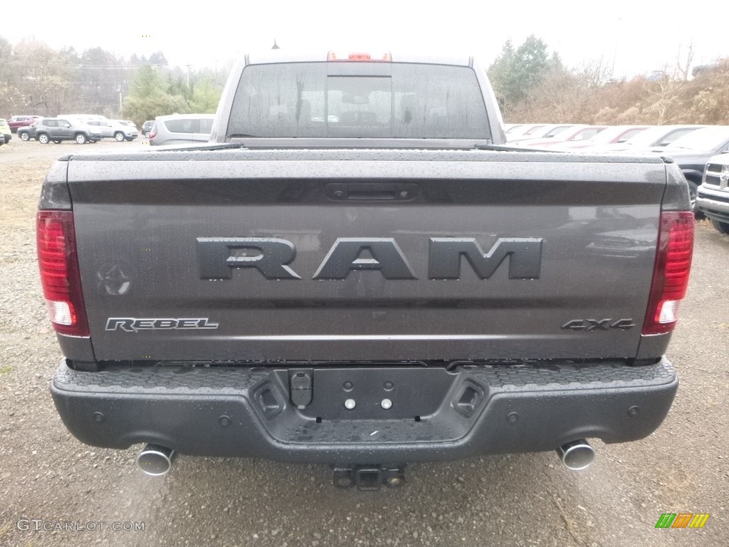2018 1500 Rebel Crew Cab 4x4 - Granite Crystal Metallic / Black photo #4