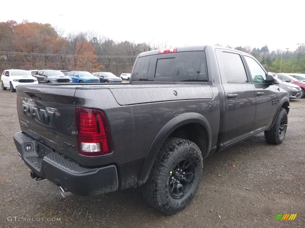 2018 1500 Rebel Crew Cab 4x4 - Granite Crystal Metallic / Black photo #5