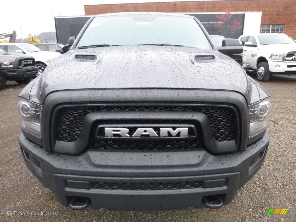 2018 1500 Rebel Crew Cab 4x4 - Granite Crystal Metallic / Black photo #8