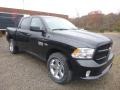 2018 Brilliant Black Crystal Pearl Ram 1500 Express Crew Cab 4x4  photo #7