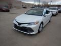 2018 Wind Chill Pearl Toyota Camry XLE  photo #1