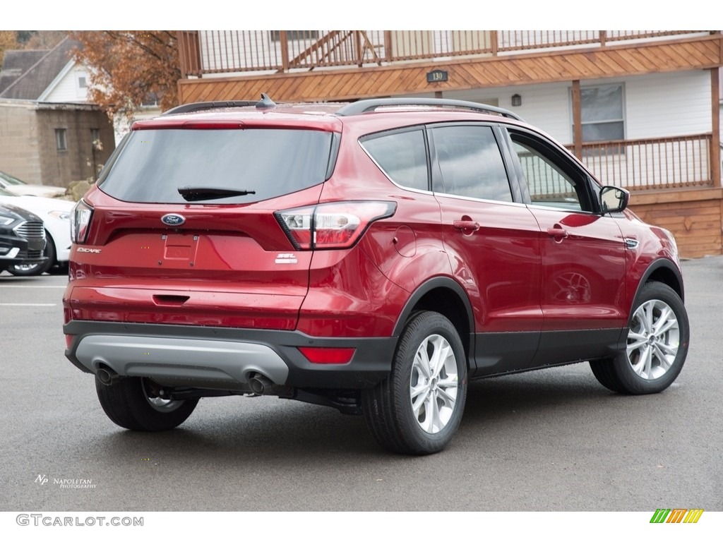 2018 Escape SEL 4WD - Ruby Red / Charcoal Black photo #4