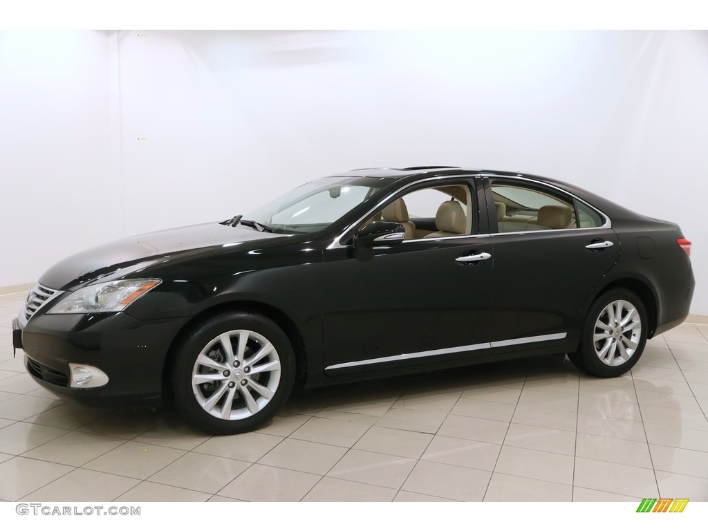 2012 ES 350 - Obsidian Black / Parchment photo #3