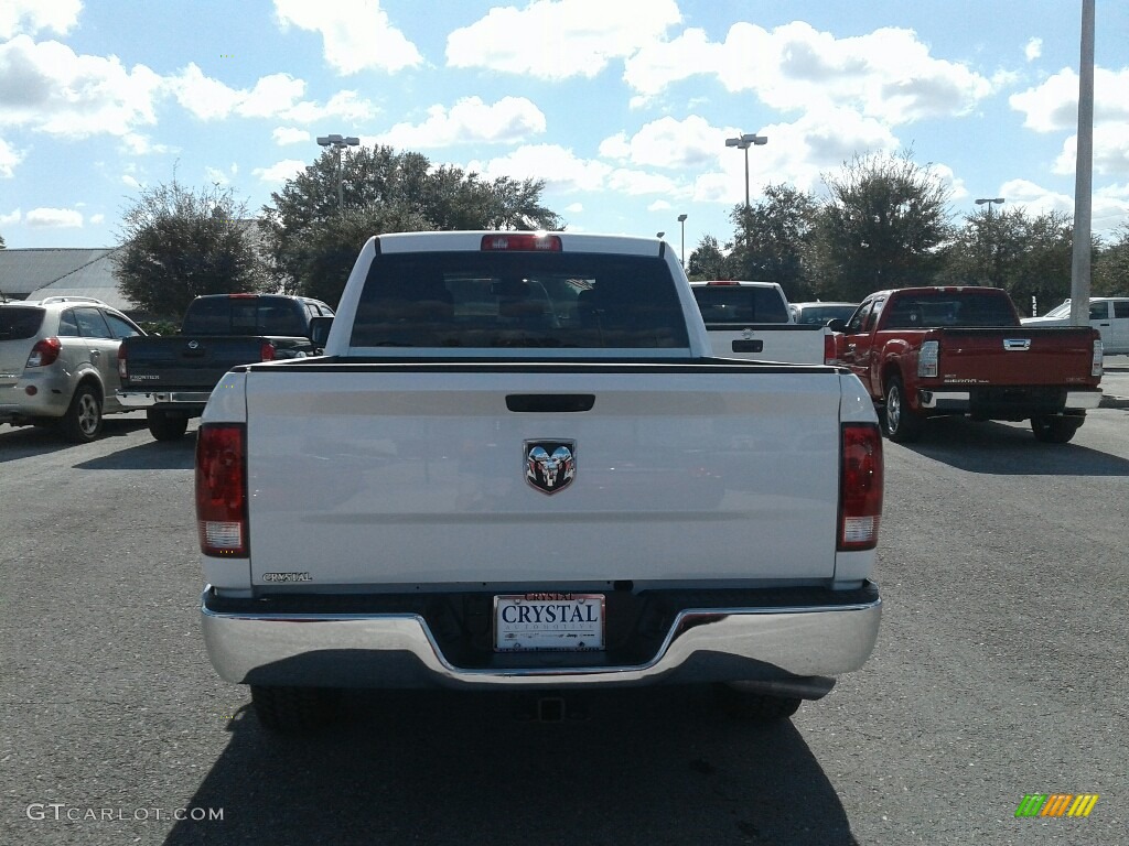2018 1500 Tradesman Quad Cab - Bright White / Black/Diesel Gray photo #4