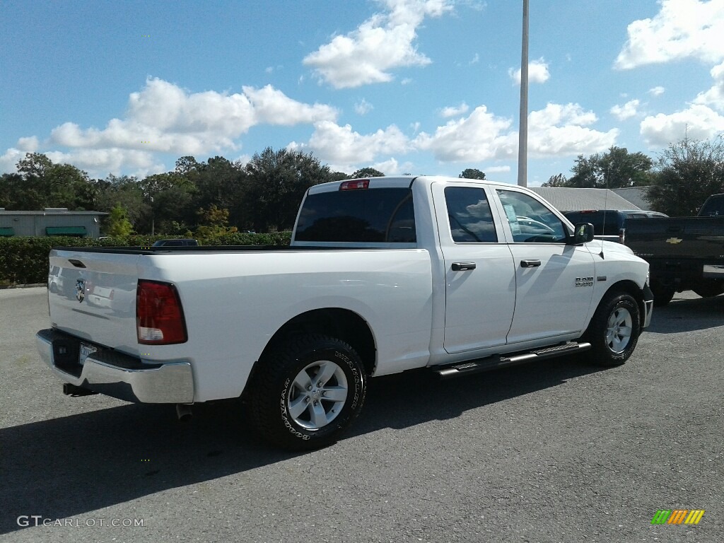 2018 1500 Tradesman Quad Cab - Bright White / Black/Diesel Gray photo #5