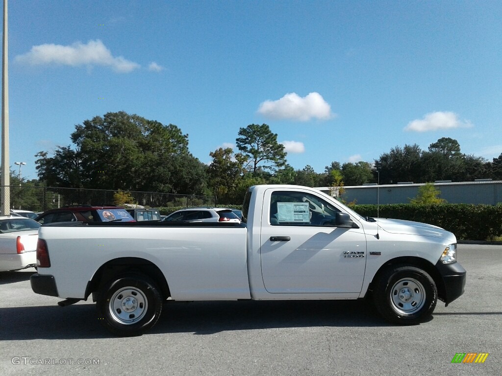 Bright White 2018 Ram 1500 Tradesman Regular Cab Exterior Photo #123873643