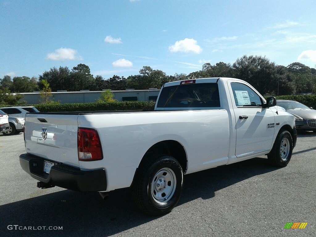 2018 1500 Tradesman Regular Cab - Bright White / Black/Diesel Gray photo #5