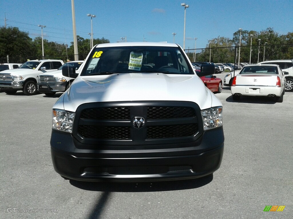 2018 1500 Tradesman Regular Cab - Bright White / Black/Diesel Gray photo #7