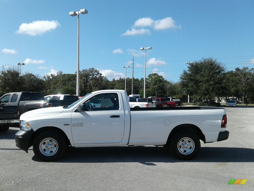 2018 1500 Tradesman Regular Cab - Bright White / Black/Diesel Gray photo #10