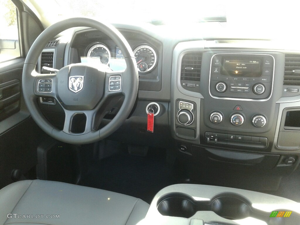 2018 1500 Tradesman Regular Cab - Bright White / Black/Diesel Gray photo #13