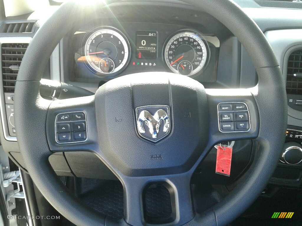 2018 1500 Tradesman Regular Cab - Bright White / Black/Diesel Gray photo #14