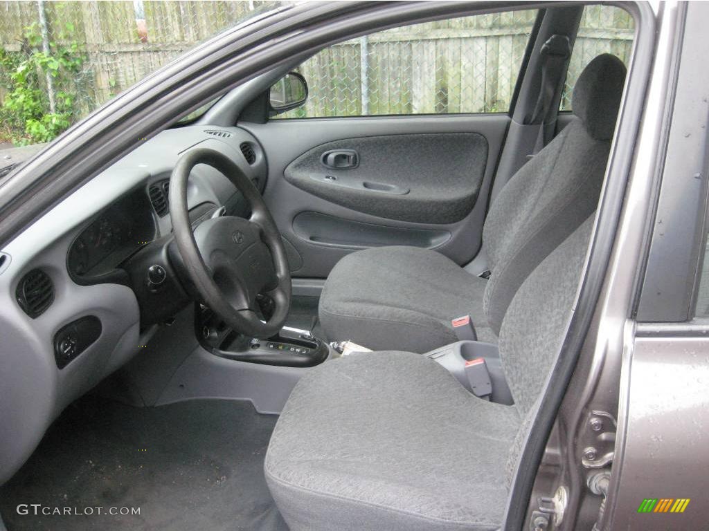 1999 Elantra GL Wagon - Slate Gray / Gray photo #3