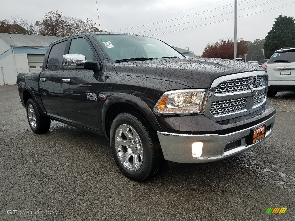 2017 1500 Laramie Crew Cab 4x4 - Luxury Brown Pearl / Black photo #1