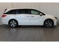 2018 White Diamond Pearl Honda Odyssey Touring  photo #2