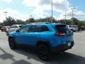 2018 Hydro Blue Pearl Jeep Cherokee Trailhawk 4x4  photo #3