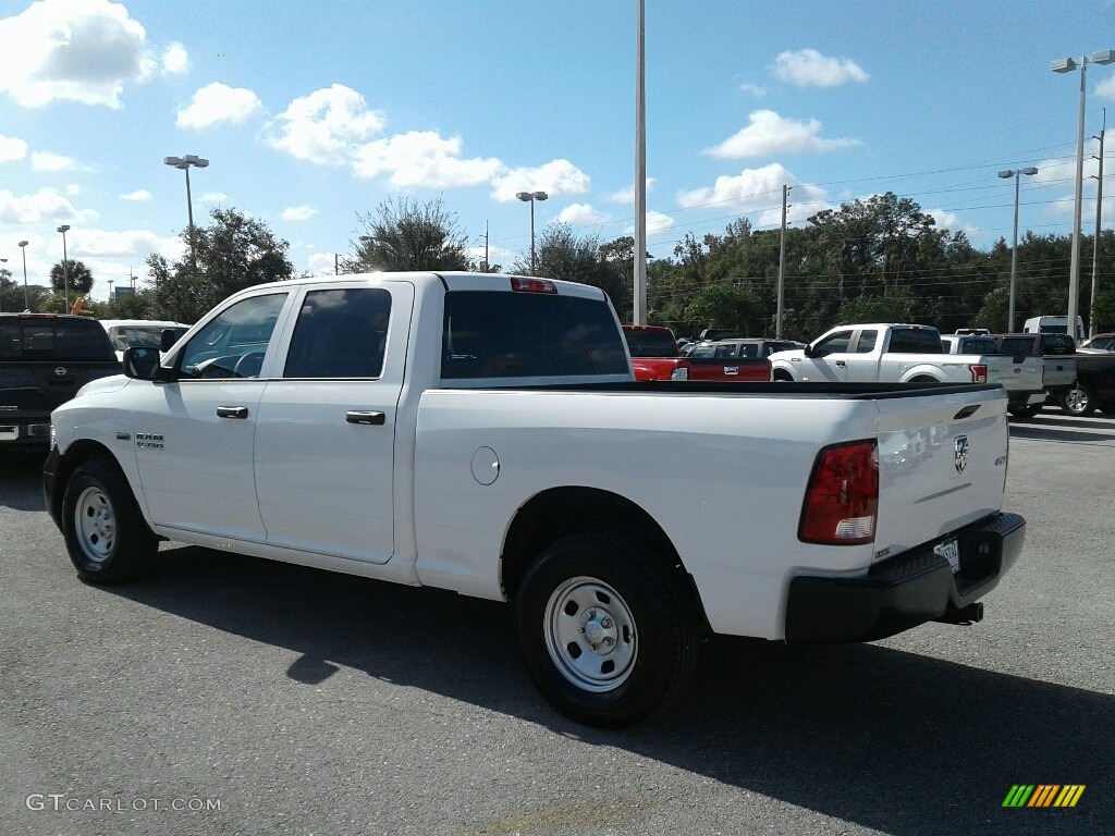 2018 1500 Express Crew Cab 4x4 - Bright White / Black/Diesel Gray photo #3