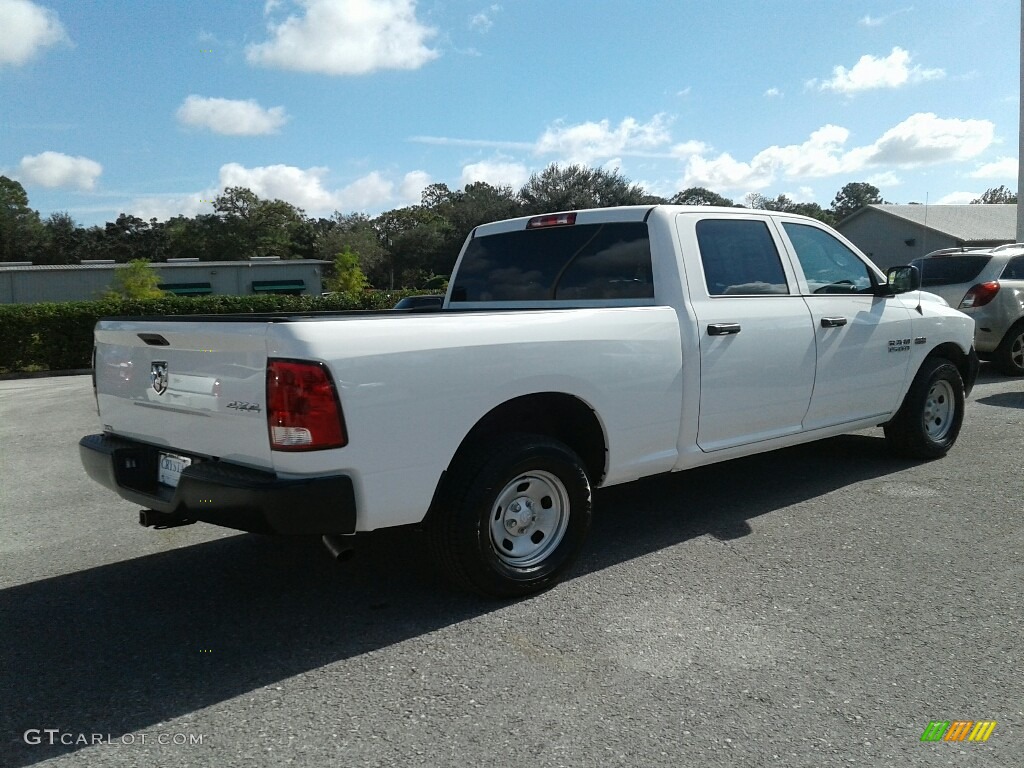 2018 1500 Express Crew Cab 4x4 - Bright White / Black/Diesel Gray photo #5