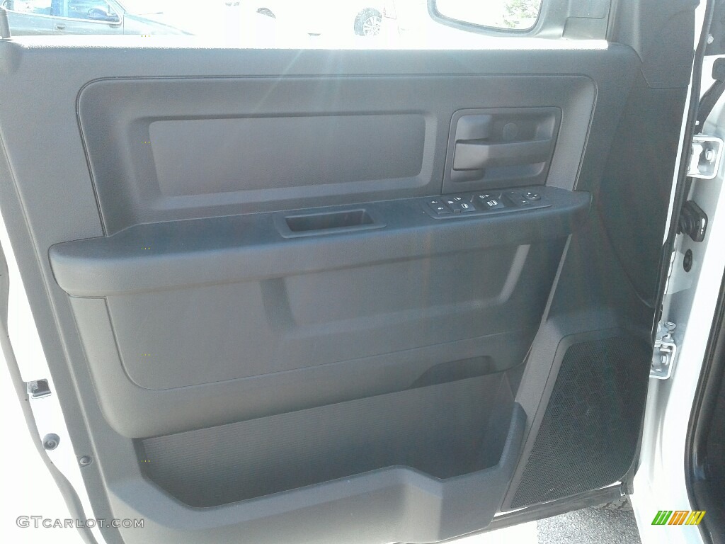 2018 1500 Express Crew Cab 4x4 - Bright White / Black/Diesel Gray photo #17