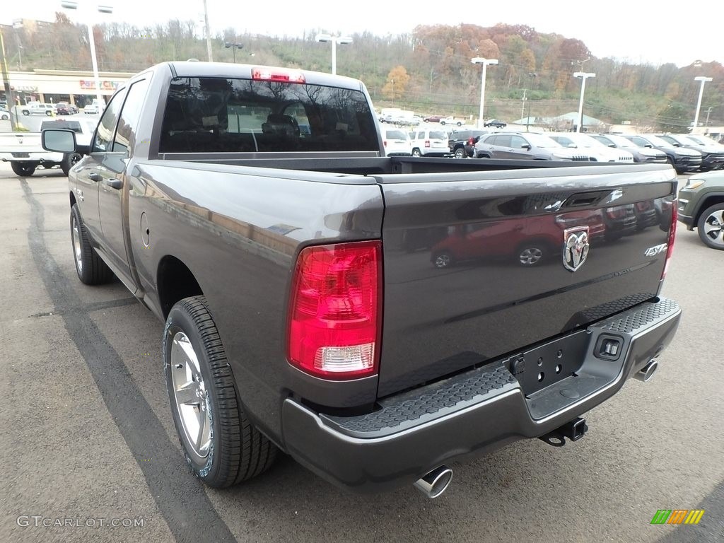 2018 1500 Express Quad Cab 4x4 - Granite Crystal Metallic / Black/Diesel Gray photo #3
