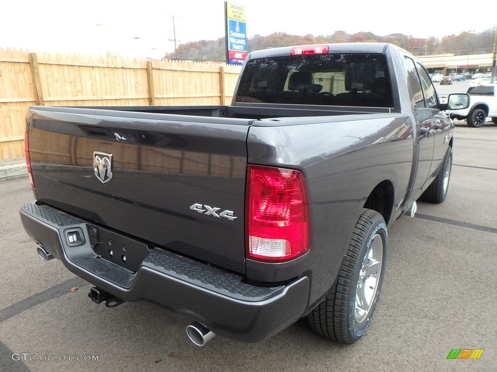 2018 1500 Express Quad Cab 4x4 - Granite Crystal Metallic / Black/Diesel Gray photo #5