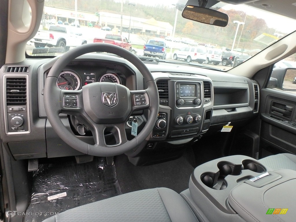 2018 1500 Express Quad Cab 4x4 - Granite Crystal Metallic / Black/Diesel Gray photo #12