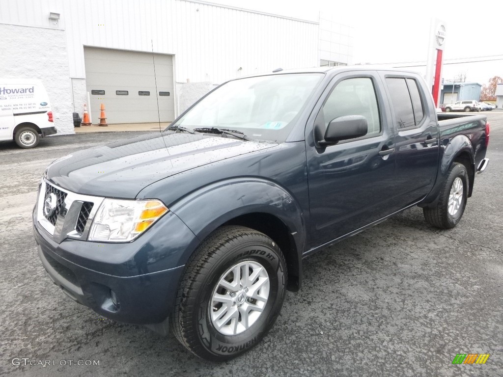 Arctic Blue Metallic 2018 Nissan Frontier SV Crew Cab 4x4 Exterior Photo #123875365