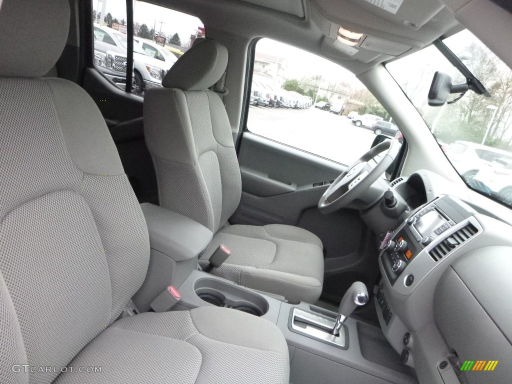 Steel Interior 2018 Nissan Frontier SV Crew Cab 4x4 Photo #123875424