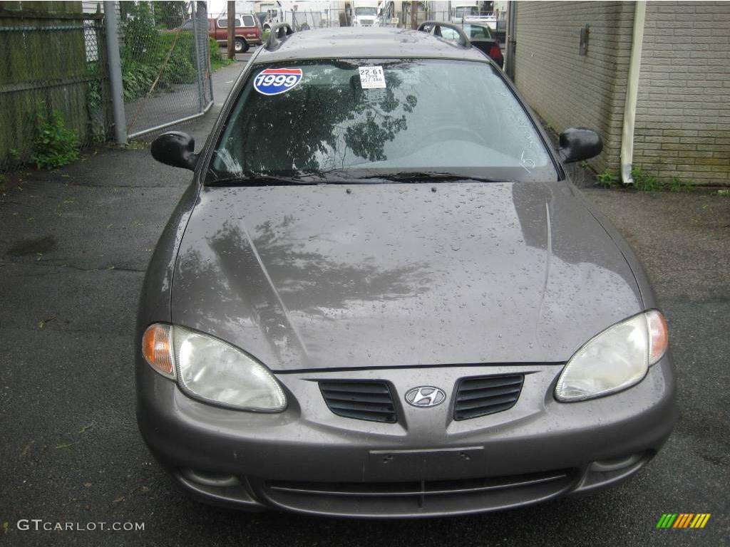 1999 Elantra GL Wagon - Slate Gray / Gray photo #18