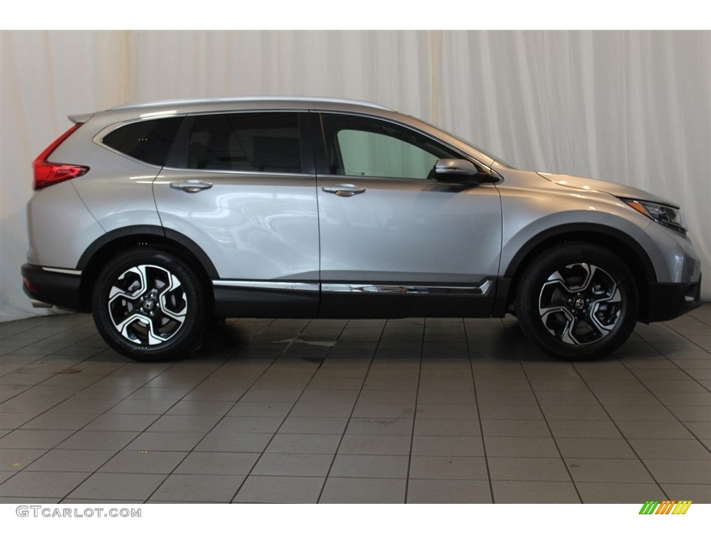 2018 CR-V Touring - Lunar Silver Metallic / Gray photo #2