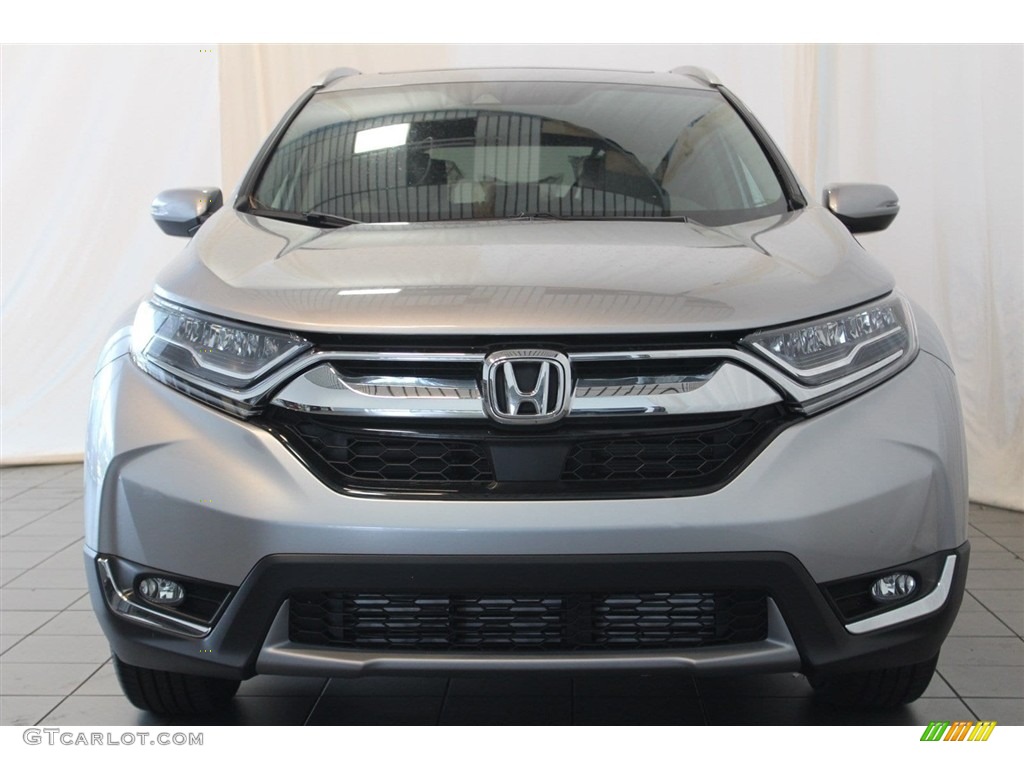 2018 CR-V Touring - Lunar Silver Metallic / Gray photo #3