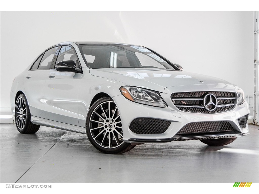 Iridium Silver Metallic 2018 Mercedes-Benz C 300 Sedan Exterior Photo #123875635