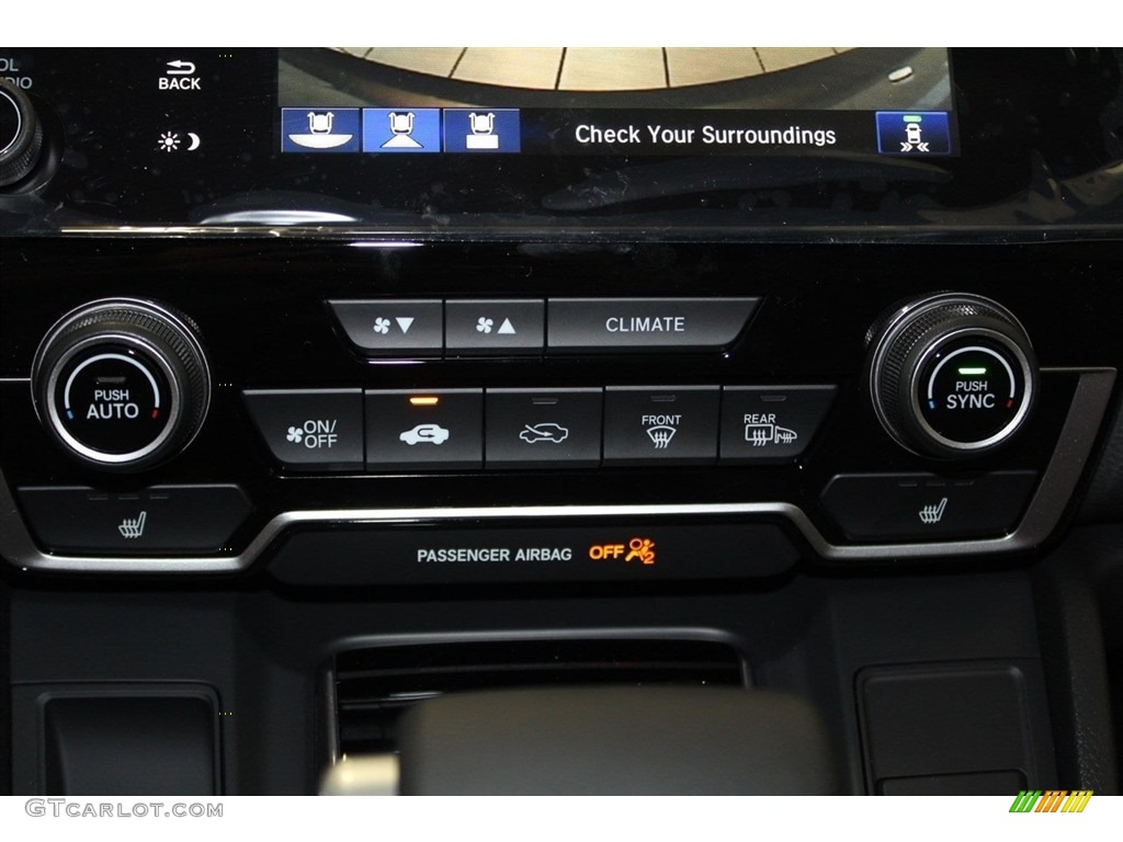 2018 CR-V Touring - Lunar Silver Metallic / Gray photo #19