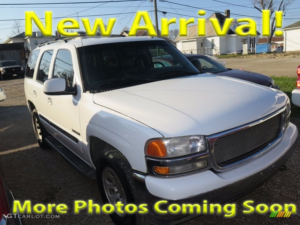 2006 Yukon SLE 4x4 - Summit White / Pewter/Dark Pewter photo #1