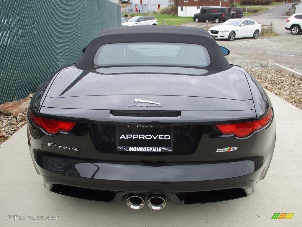 2016 F-TYPE Convertible - Ultimate Black Metallic / Jet photo #13