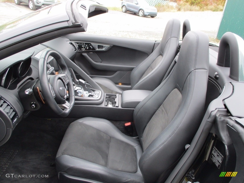 2016 F-TYPE Convertible - Ultimate Black Metallic / Jet photo #15