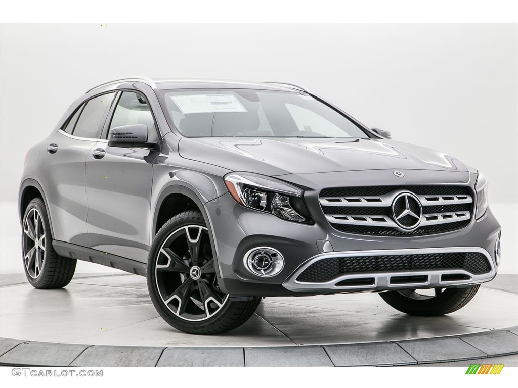 Mountain Grey Metallic 2018 Mercedes-Benz GLA 250 Exterior Photo #123876262