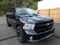 2018 Brilliant Black Crystal Pearl Ram 1500 Express Crew Cab 4x4  photo #7