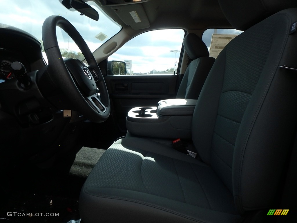 2018 1500 Express Crew Cab 4x4 - Brilliant Black Crystal Pearl / Black/Diesel Gray photo #10