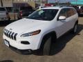 2018 Bright White Jeep Cherokee Latitude 4x4  photo #4