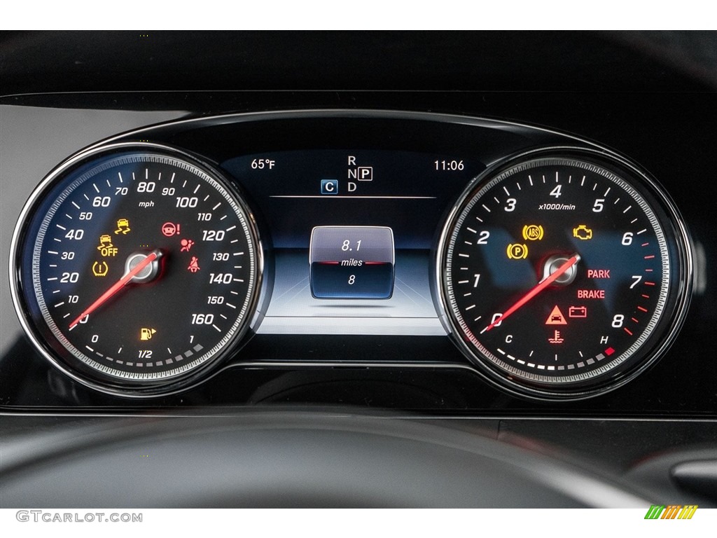 2018 E 300 Sedan - Black / Black photo #7
