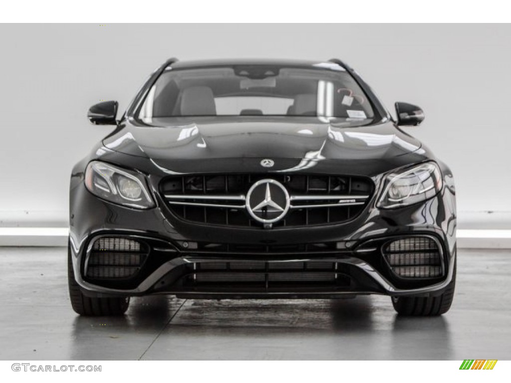 2018 E AMG 63 S 4Matic Wagon - Black / Macchiato Beige/Black photo #2