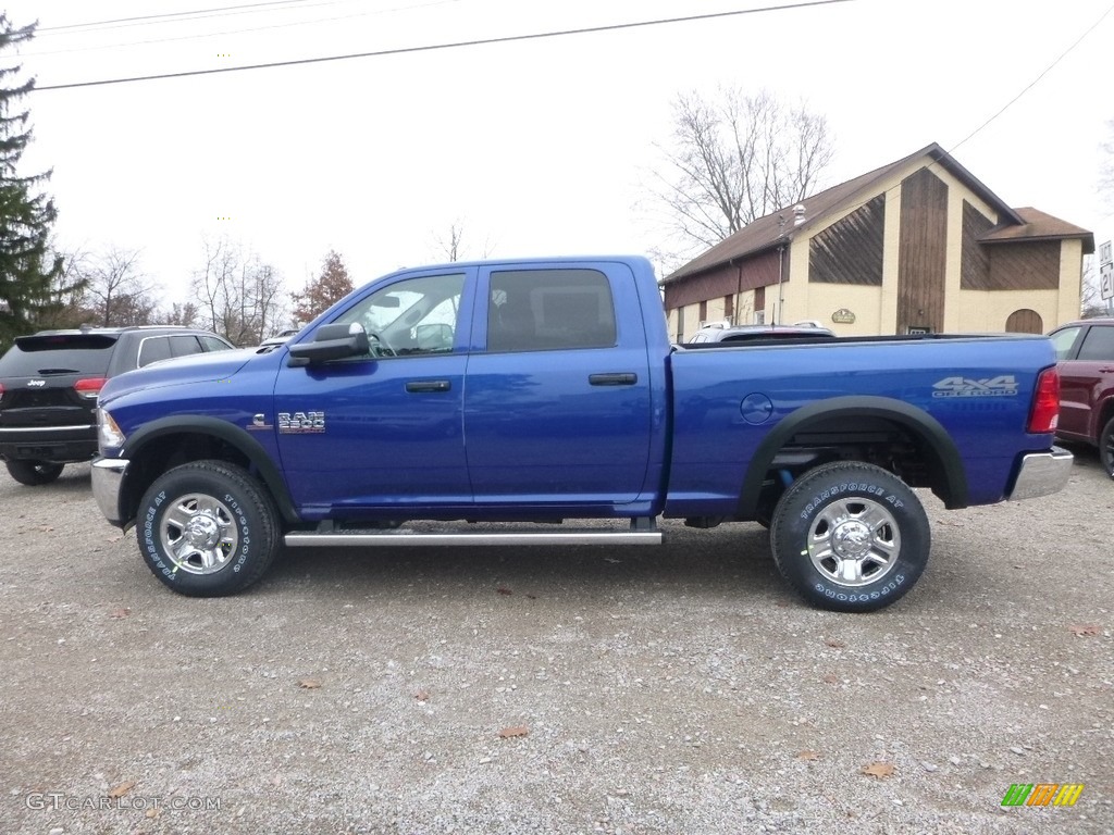 Blue Streak Pearl 2018 Ram 2500 Tradesman Crew Cab 4x4 Exterior Photo #123877483