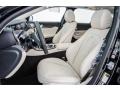 Macchiato Beige/Black Front Seat Photo for 2018 Mercedes-Benz E #123877672