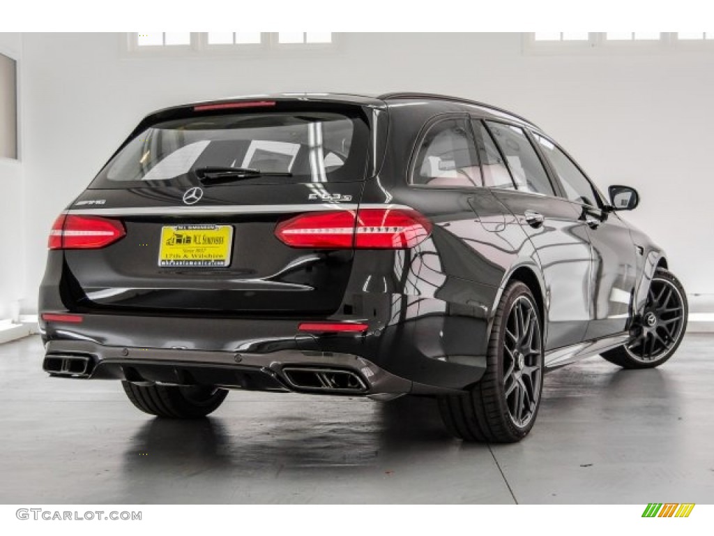 2018 E AMG 63 S 4Matic Wagon - Black / Macchiato Beige/Black photo #17